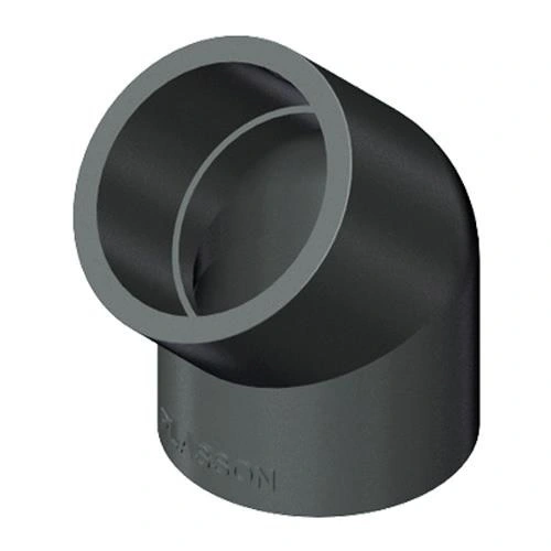 PVC vinkel 45 grader 160 mm.